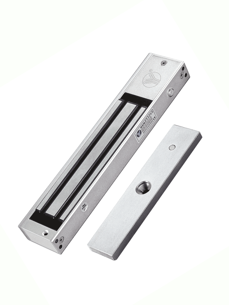 YLI YM280NLED - Cerradura Magnética con LED / Fuerza de Sujeción 280Kg /600Lb / Voltaje Dual 12v/24 VDC / Puertas de madera, vidrio, metálica - Image 3