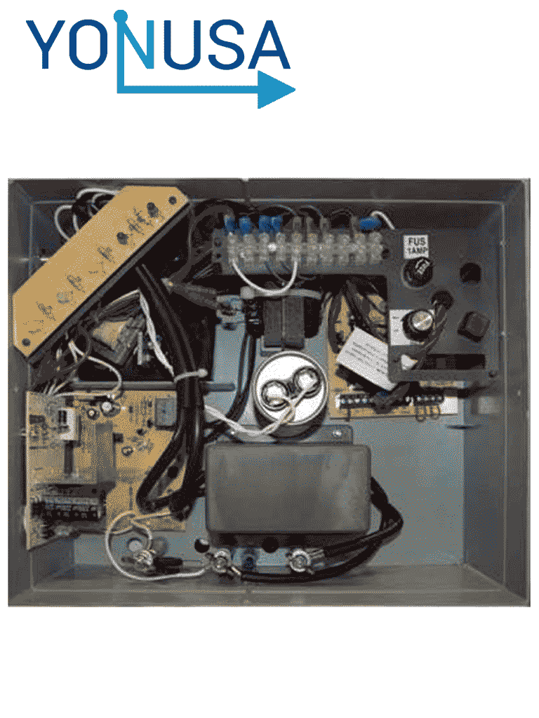 YONUSA EY10000127AF - Energizador de Alta Frecuencia para Cerco Eléctrico 10,000 V, Cobertura de hasta 10,000 metros Lineales (o 2,000 metros en 5 Líneas), Incluye Interfaz con 2 Zonas Cableadas y Soporta Módulo WiFi - Image 2