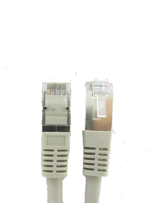 SAXXON P61SG - Cable patch cord UTP 1 metro / CAT 6 / Blindado / Color gris