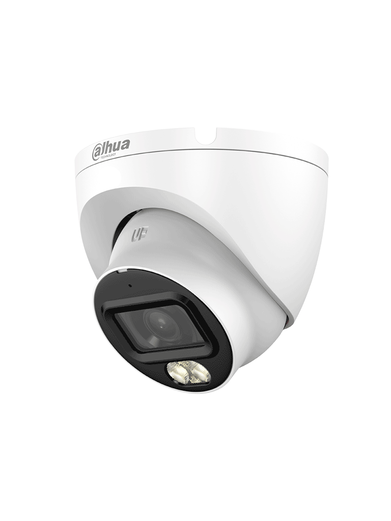 DAHUA DH-HAC-HDW1209TLQN-A-LED-0280B-S3 -Cámara Domo Full Color de 2 MP con lente de 2.8mm y ángulo de 103° Micrófono integrado, iluminación de 30 m, tecnología Starlight y DWDR. Resistente con IP67, visión clara en baja luz - Image 2