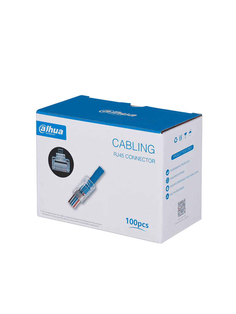 Bundle NVR+4BulletIP -Compra 1 NVR NVR1104HS-P-S3 de 4 Canales y llévate mas 4 cámaras IPC-B1E20 / Bobina de 100 metros/ Caja con 100 Plugs/ Pinza de corte de Plugs/*No incluye disco duro/ - Image 3