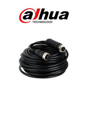 DAHUA MCNU-GXF4-GXM4-6 - Cable extensor tipo aviación de 6 Metros/ Para transmisión de video y audio analogico/ Conectores M12 hembra a M12 macho/ 4 Pines/ Especial para DVR Movil/