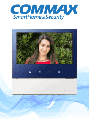 COMMAX CDV70H2 - Monitor para Videportero Analógico con Pantalla de 7" Soporta 2 Frentes de Calle y un Interfón