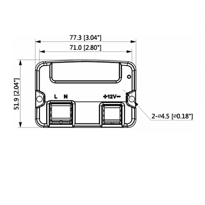 DAHUA PFM320D-015 - Fuente de Poder de 12vcc 1.5 Amp/ Tipo Convertidor de 110 Vca a 12 Vcc 1.5A/ Led Indicador/ Facil Instalación/ Certificaciones CE, FCC/ - Image 3