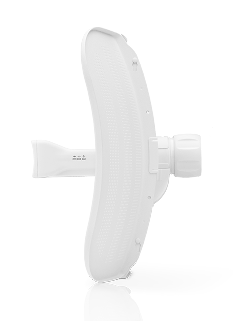 UBIQUITI LiteBeam M5 LBE-M5-23 - Radio (CPE) airMAX M5 operando en 5 GHz (5150 - 5875 MHz) con antena integrada de 23 dBi y potencia de transmisión de 25 dBm. Cuenta con 1 puerto Ethernet (10/100), ofrece un rendimiento de hasta 100 Mbps. - Image 2