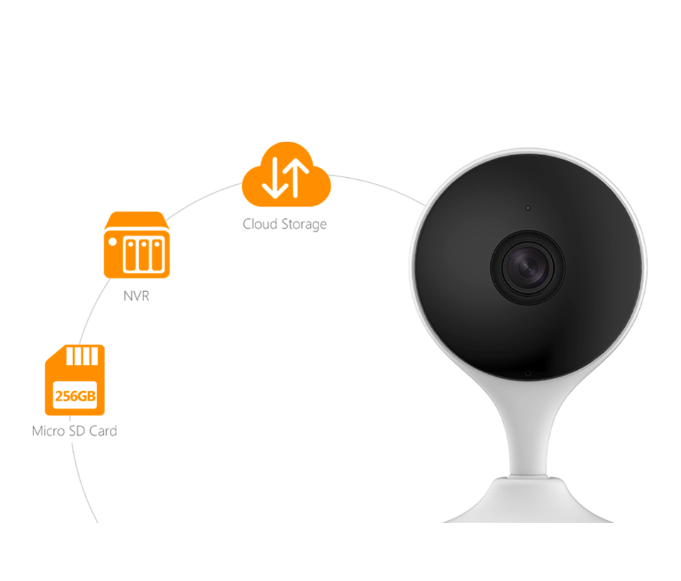 IMOU CUE 2 (IPC-C22EN) - Cámara IP WiFi de 2MP con lente de 2.8mm, audio bidireccional, AI, detección de humanos, sirena, micrófono, IR 10m, ranura MicroSD y alarma de ruido. - Image 3