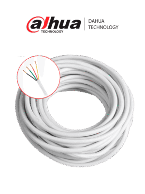 DAHUA CABLE RVV4- Rollo de Cable de 6 Metros/ 4 Hilos RVV/ para Videoporteros Analogicos/