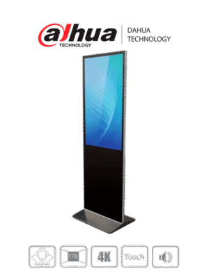 DAHUA LDV55-SAI400TK - Totem de señalización digital de 55" con pantalla Touch Screen. Resolución 4K, 178° de visualización.