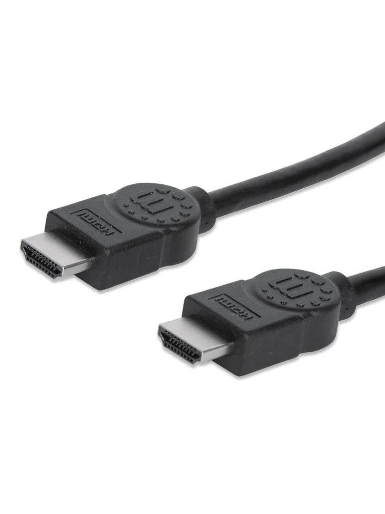 MANHATTAN - 306133 - Cable HDMI de Alta Velocidad / 4K@30Hz, 3D, HDMI Macho a HDMI Macho, Blindado, Negro, 5 m (16.5 ft.) - Image 3