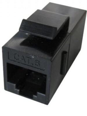 TVC aC5U6RJ45BKS - Cople UTP / CAT 5E / Para cable UTP / Color negro