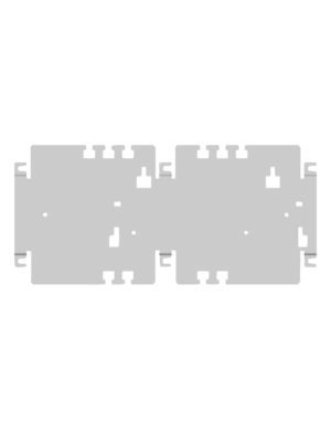 BOSCH F_HMP0003A - Placa para Bastidor de Montaje / Acero / 282 x 130 x 7.50 mm