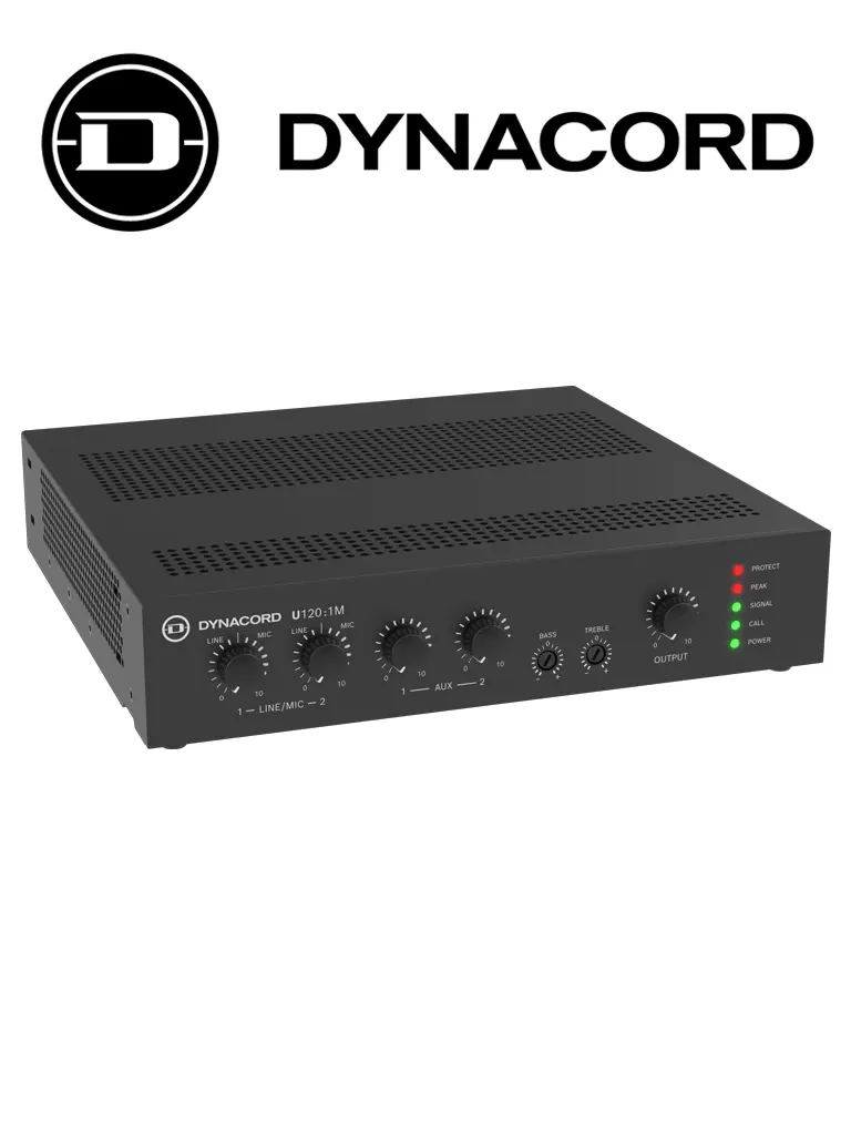 BOSCH M_U1201MUS - Amplificador Mixer 120W / 1 Canal / US