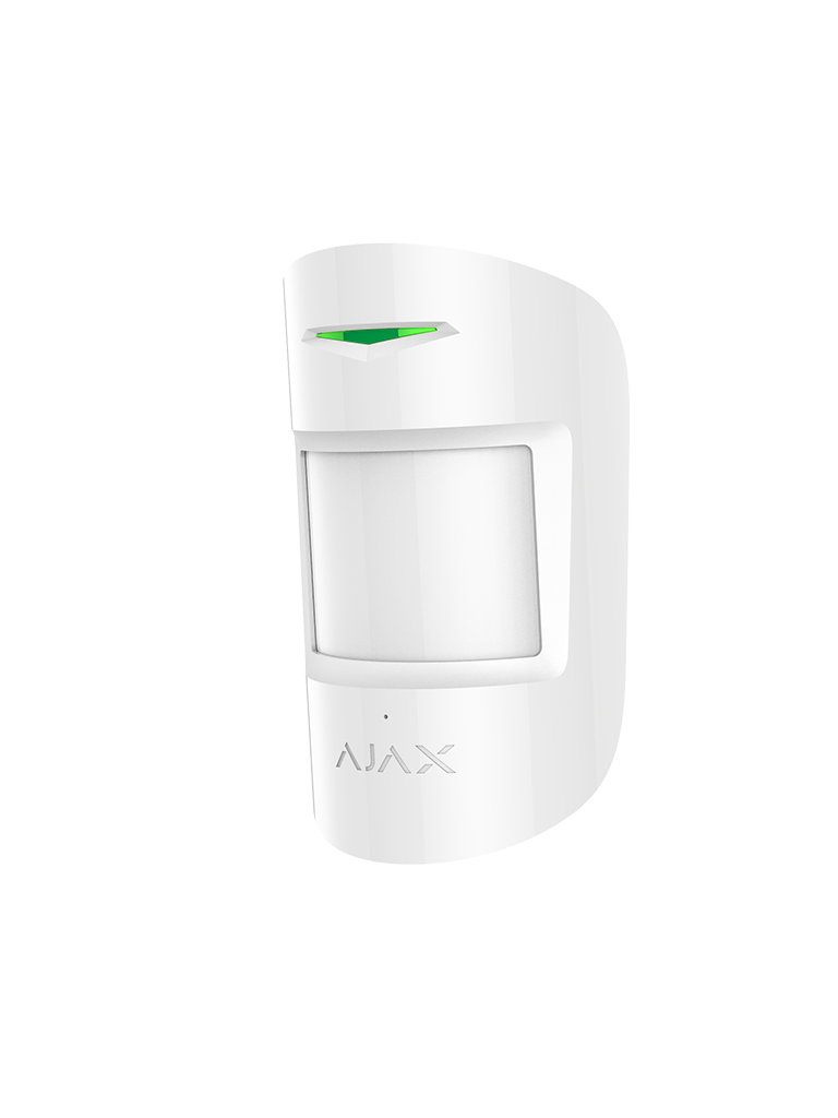 AJAX CombiProtectW - Detector inalámbrico combinado de rotura de cristal y movimiento. Color Blanco (28267.06.WH3) - Image 2