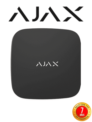 AJAX Hub2(4G) B - Panel de alarma Ethernet/4G color Negro / APP “AJAX PRO” IOS y Android / hasta 100 dispositivos / Hasta 25 cámaras / Hasta 50 Usuarios / 2 SIM / Hasta 14h de duración de la batería