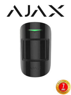 AJAX MotionProtect PlusB - Detector de movimiento inalámbrico Microondas e Infrarrojo. Color Negro (28303.02.BL3)