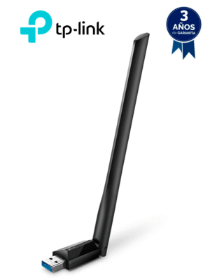 TP-LINK - Archer T3U PLUS / Adaptador USB Inalámbrico Banda Dual AC1300 Alta Ganancia
