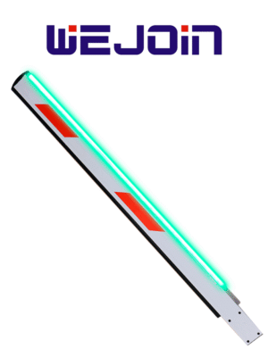 WEJOIN WJLBM4R - Brazo recto derecho LED tipo rectangular de 4 metros / Compatible con barrera LED derecha
