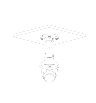 DAHUA HAC-HDW1801TQN-A - Camara Domo 4k/ 8 Megapixeles con Microfono Integrado/ Lente de 2.8mm/ 106 Grados de Apertura/ IR de 40 Metros/ Super Adapt/ Instalación Rapida/ WDR Real de 120 dB/ IP67/ Soporta: CVI/CVBS/AHD/TVI/ - Image 3