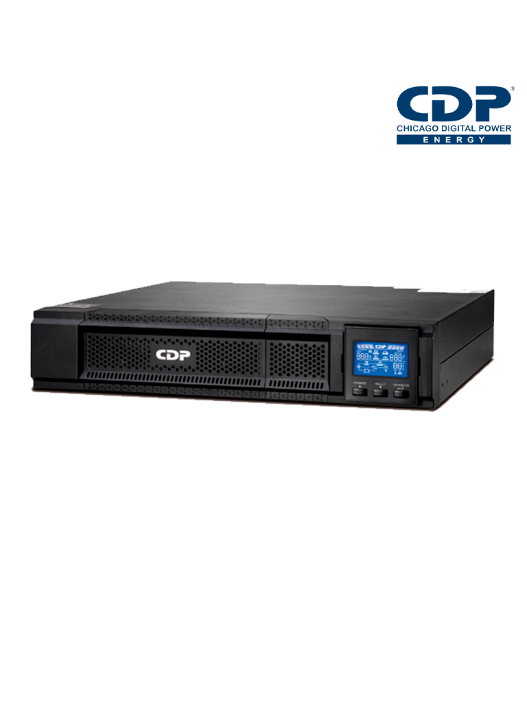 CDP UPO11-3RT UPS online / 3000VA / 2700W / Onda senoidal pura / Rackeable / Pantalla LCD / 8 Terminales de salida NEMA 5-15R / Requiere clavija o adaptador NEMA 5-30R - Image 2