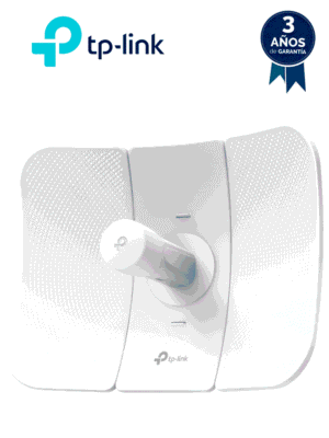 TP-LINK CPE710 - CPE de Exterior 5GHz AC 867Mbps 23dBi de alta ganancia MIMO 2×2, ideal para aplicaciones de larga distancia, Pharos Control para adminstración centralizada y modos de operación: AP, Cliente, Repetidor, AP Router/ AP Cliente Router (WISP)