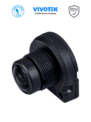 VIVOTEK CU9183-HF - Lente plano tipo Fisheye, 5 Megapixeles, WDR PRO, Lente fijo 1.22mm, Cable de 5 metros