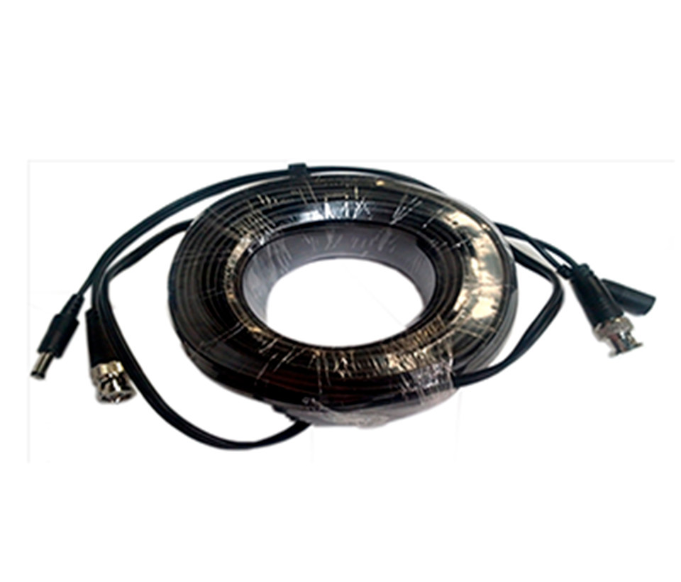 SAXXON WB0150C- Cable de 50 Metros Armado para Video y Energia/ Para Camaras Hasta 8 Megapixeles/ con Conectores BNC y de Energía/ Uso Interior/ Cable de Video 100% Cobre/ 12W/ Soporta: AHD/CVI/TVI/CVBS/ - Image 2