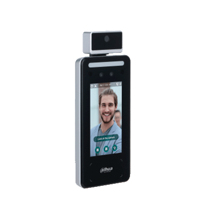 DAHUA ASI6213J-FT1- Control de acceso facial / Con medición de temperatura/ Pantalla de 4.3" / Distancia de reconocimiento facial de .3 a 1.5 m/ Velocidad de .2 seg/ 6000 Rostros/ 6000 Usuarios/ Soporta tarjeta y password - Image 3