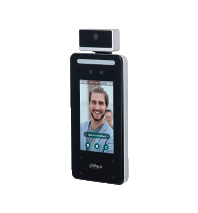 DAHUA ASI6213J-FT1- Control de acceso facial / Con medición de temperatura/ Pantalla de 4.3" / Distancia de reconocimiento facial de .3 a 1.5 m/ Velocidad de .2 seg/ 6000 Rostros/ 6000 Usuarios/ Soporta tarjeta y password - Image 2