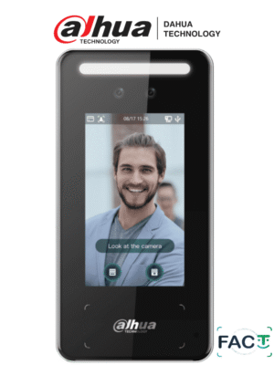 DAHUA ASI6213J-MW - Control de Acceso para Exterior con Reconocimiento Facial/ Pantalla de 4.3 Pulgadas/ Cámara de 2MP y Luz Blanca/ 6,000 Rostros/ 6,000 Password y Tarjetas Mifare/ Comunicación TCP/IP/