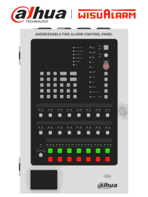 DAHUA DHI-HY-1025 - Panel de Detección de Incendio Direccionable, 500 dispositivos, Cuenta con Impresora, Pantalla LCD 4.3" (480x272), Protección contra cortocircuito, circuito abierto y sobrecorriente, Largo Historial de Eventos