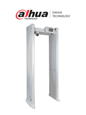 DAHUA DHI-ISC-D718-TNS - Arco Detector de Metales de 18 Zonas con Medición de Temperatura/ Pantalla de 7 Pulgadas/
