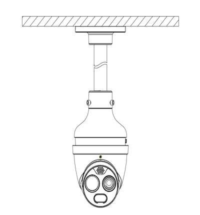 DAHUA DHI-TPC-DF1241-B2F2-DW-S2 Mini cámara Eyeball híbrida IP térmica/ 4 MP/ Eureka/ Funciones de IA / Detección de humo y llamas/ Canales visible y térmico/ PoE/ IP67 - Image 3