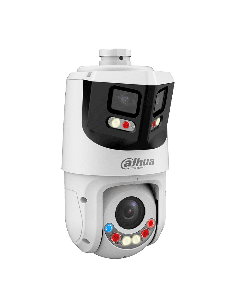 DAHUA SDT4E425-8P-GB-APV1-Cámara IP PTZ 8+4MP,8MP Vista Panorámica+4MP PT, TiOC WizSense, 25X Zoom, IR hasta100m, disuasión activa con Estrobo de Luz Roja y Azul, Altavoz Integrado, protección perimetral, Iluminador dual inteligent, IP66 - Image 3