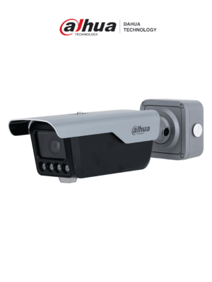 DAHUA DHI-ITC413-PW4D-Z1 - Cámara IP LPR 4 MP con lente motorizado 2.7-12mm y 4 iluminadores de 10m. Incluye IA WizMind, lectura de placas hasta 80 km/h, detección de vehículos (tipo, color, marca)PoE, WDR, H.265, IP67, E/S de alarma y audio
