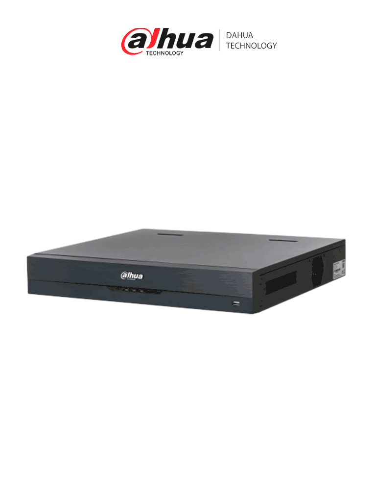 DAHUA DHI-NVR5416-16HP-EI2 -NVR de 16 canales IP4K con tecnología Acupick y WizSense,16 puertos PoE, 8ePoE, y 4 bahías para discos duros. Incluye canales con reconocimiento facial, SMD Plus,soporte para cámaras con IA y protección perimetral