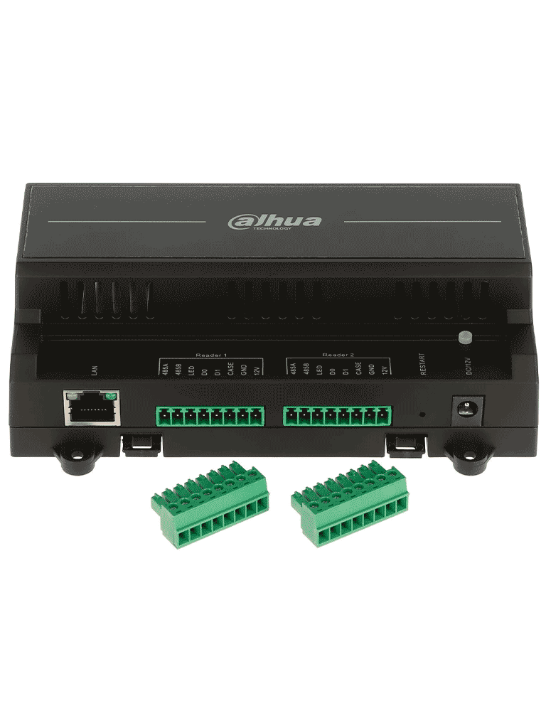 DAHUA DHI-ASC2202B(T) - Panel de Control de Acceso para 2 Puertas 2 Lectoras/ Compatible con Torniquetes Dahua/ TCP/IP/ Comunicación RS-485 y Wiegand/ 100,000 Usuarios y 500,000 Registros/ Soporta Interlock, Anti-passback, Desbloqueo Remoto/ - Image 5