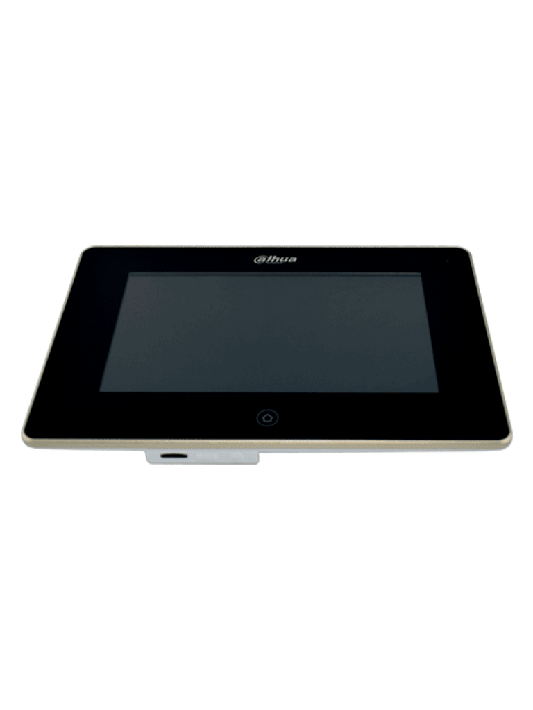 DAHUA VTH5221DS2 - Monitor IP Touch de 7" con conectividad WiFi y Ethernet, compatible con PoE 802.3af. Admite MicroSD de hasta 32GB, soporta hasta 32 cámaras IP y 20 frentes de calle. Ideal para sistemas de vigilancia avanzados. - Image 3