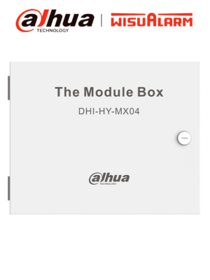 DAHUA WISUALARM DHI-HY-MX04 - Gabinete para Modulos/ con conector en la estructura para fácil instalación/ Soporta hasta 4 modulos