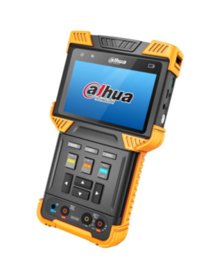 DAHUA PFM900-E - Probador de Video IP y HDCVI/ Soporta H.264 y H.265/ Soporta Control PTZ & Probador de Audio/ Soporta Prueba de Cable de Red/ Multimetro Digital/ Salida Poe 802.3at y Salida de 12v 2Amp/
