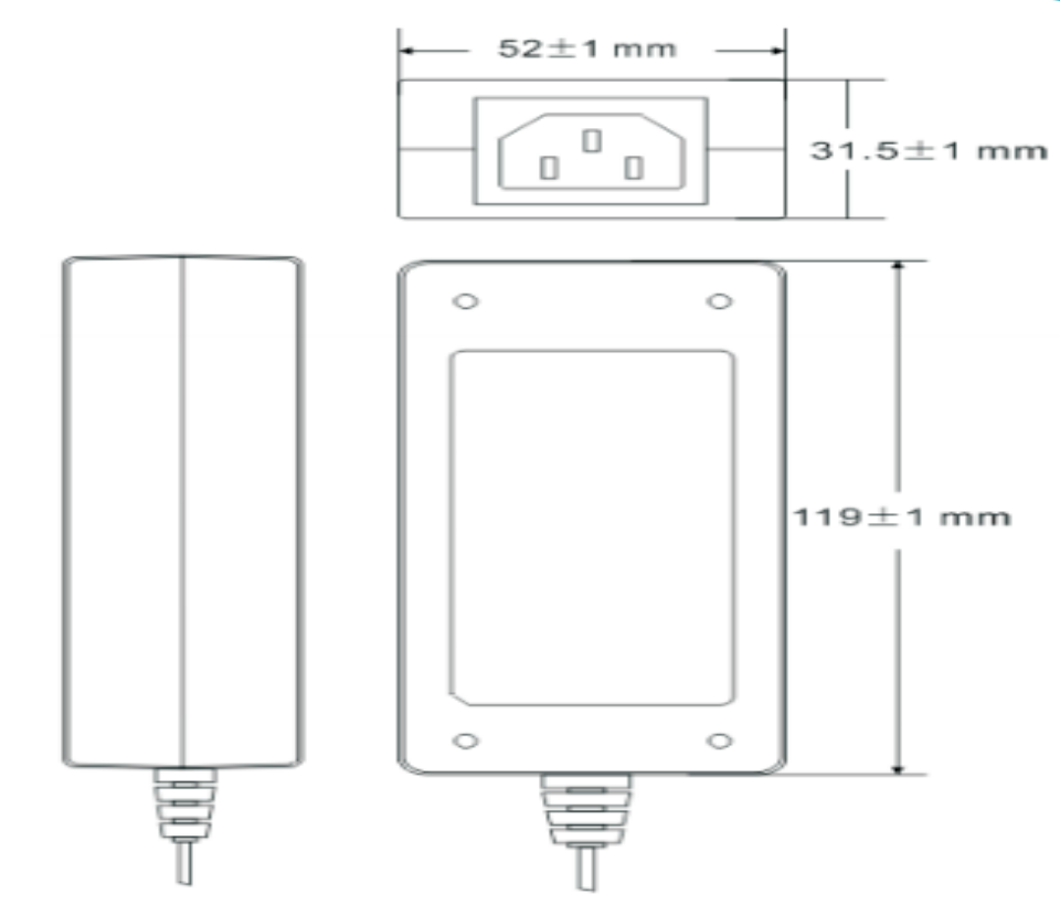 SAXXON PSU1205D - Fuente de Poder Regulada de 12 Vcc a 5 Amperes/ Ideal para Equipos de Alto Consumo de Corriente/ Para Usos Multiples: Sistemas de CCTV, Acceso, Asistencia, etc/ Certificación UL/ - Image 2