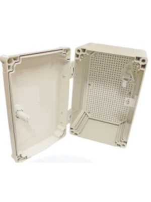 SBE TECH - OP605019 Gabinete plastico para exterior , con medidas 60 cm x 50 cm x 19 cm