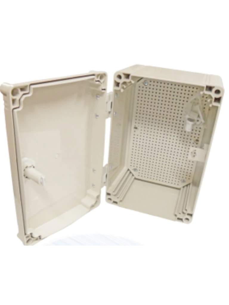 SBE TECH - OP605019 Gabinete plastico para exterior , con medidas 60 cm x 50 cm x 19 cm