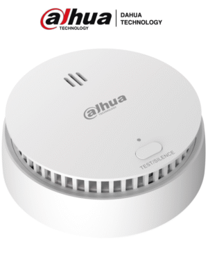 DAHUA DHI-HY-SA21A-W2 - Detector de Humo Inalámbrico / Sensor Fotoeléctrico de Doble Cámara / Sirena Interna de 85dB / Función de Prueba y Silenciar / Alarma Visual y Sonora / Indicador Led /