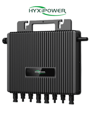 MICROINVERSOR HYX-M2000-SW - Microinversor Residencial / Potencia Salida 2000W / Comunicación WIFI / Conexión Hasta 4 Módulos Solares / Protección IP67 / Diseño Tipo Gancho / Plug & Play