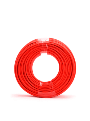 Cable Fotovoltaico TUV H1Z2Z2-K - Carrete 200 metros lineales Cable Fotovoltaico Color Rojo 6mm2 / Calibre 10AWG / Cubierta libre de halógenos cero propagación de llama