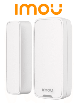 IMOU DOOR CONTACT (ARD311-SW-imou) - Contacto Magnetico Inalambrico, detecta la apertura de puertas y ventanas en un rango de 25-45 mm. Con un indicador LED y frecuencia de 433 MHz, mejora la seguridad del hogar.