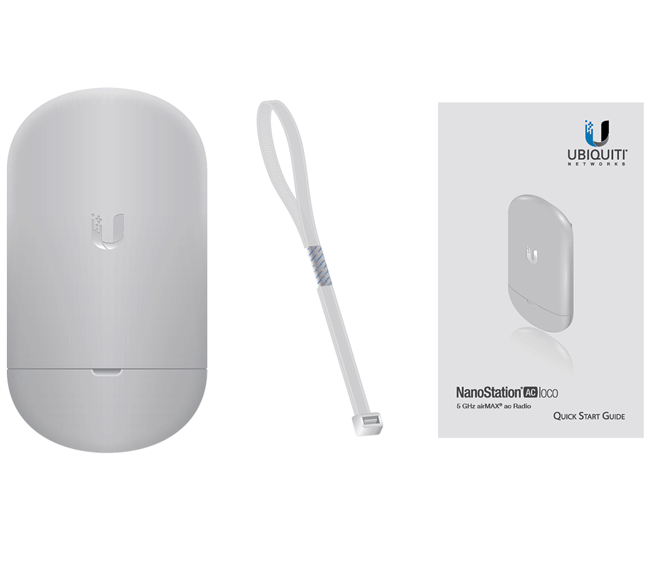 UBIQUITI NANOSTATION AC LOCO5AC- Radio con Antena Integrada AirMax AC 5.8GHz para uso en exteriores, con tecnología MIMO. Cuenta con una antena panel de 13dBi y una potencia de transmisión de 25dBm. No incluye adaptador PoE. - Image 5