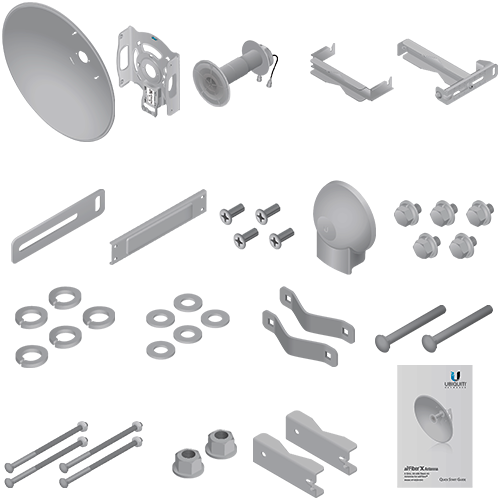 UBIQUITI AF-5G30-S45 - Antena direccional AirFiber X para radio conectorizado de 5GHz con ganancia de 30 dBi, MIMO. Compatible con AF5X y AF5XHD - Image 4