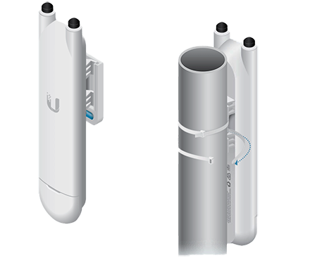UBIQUITI UAP-AC-M - UniFi Mesh AC: Access Point para exteriores con doble banda 802.11ac, MIMO 2x2, potencia de 20 dBm, hasta 1167 Mbps. Incluye Inyector PoE - Image 4