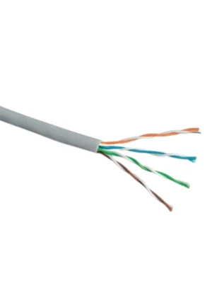 PANDUIT NUC5C04IG-CE- Bobina de Cable UTP 305 m. de Cobre, NetKey, Gris Claro, Categoría 5e (24 AWG), PVC (CM), de 4 pares